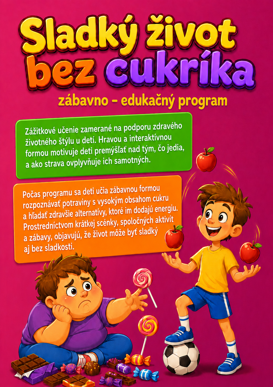 Sladký život bez cukríka