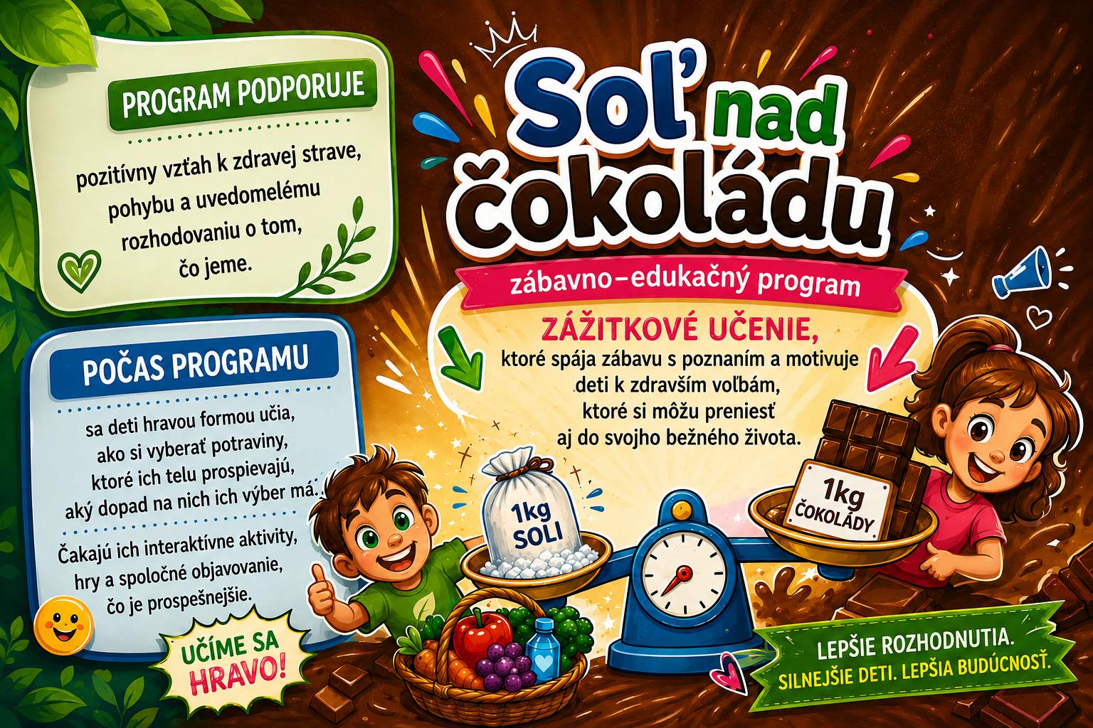Soľ nad čokoládu